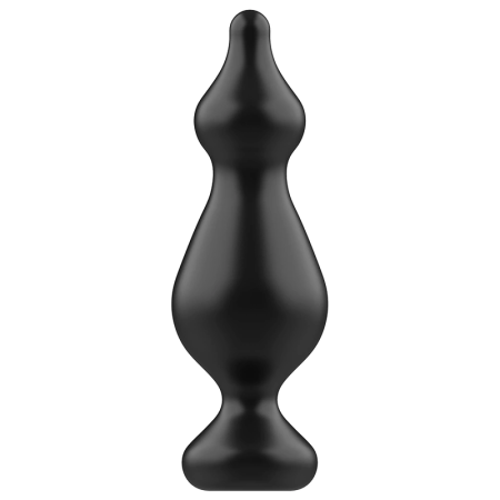 Addicted Toys Silicone Plug 13.6 cm Black - Anatomical Training Model