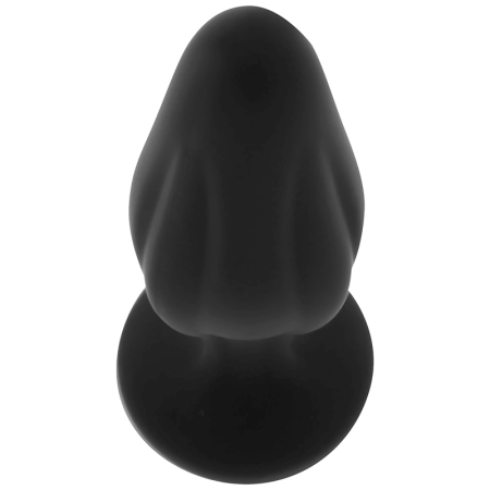 OHMAMA Silicone Plug 12cm Slim Design with Suction Cup, Black