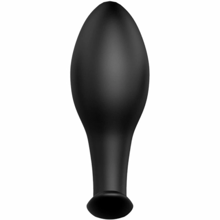 Pretty Love Anchor Shape Silicone Plug 12 Vibration Modes Black 85mm