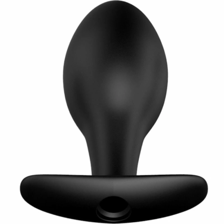 Pretty Love Anchor Shape Silicone Plug 12 Vibration Modes Black 85mm