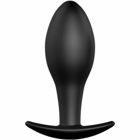 Pretty Love Silicone Plug Anchor 8.5 cm Black - Ergonomic Intimate Accessory