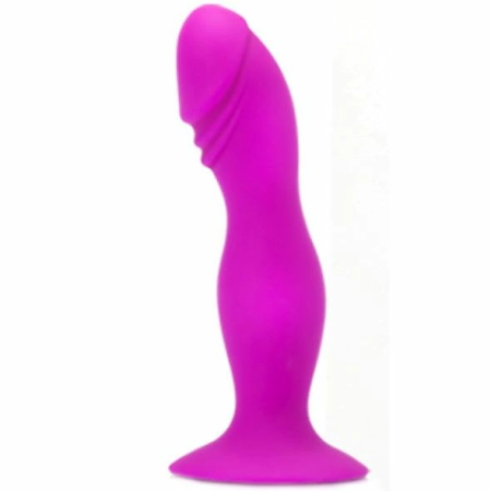 Pretty Love Booty Passion Silicone Plug with Suction Base, 16.5 cm