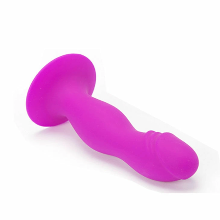 Pretty Love Booty Passion Silicone Plug with Suction Base, 16.5 cm