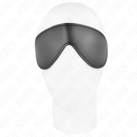KINK Simple Skin Eye Mask 19.5x7.5 cm - Adjustable Soft Touch Black