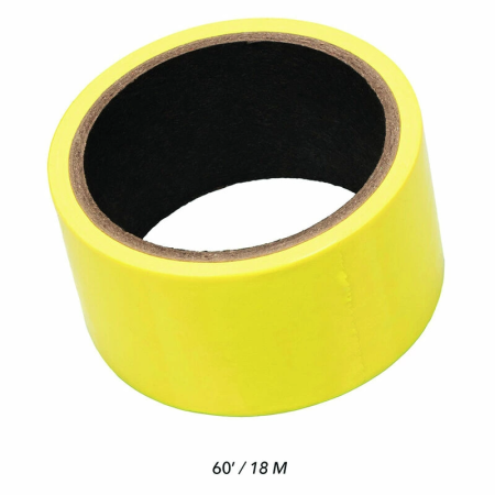 CalExotics Boundless Tape Yellow 18m - Multipurpose Self-Adhesive PVC