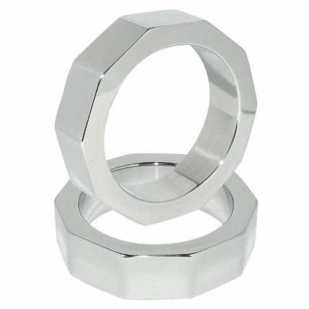 Metal Hard Stainless Steel Intimate Ring 55mm - Ergonomic Design