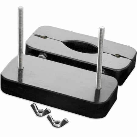 METAL HARD Adjustable Wooden Restraint Device Black 10.4x13.8cm