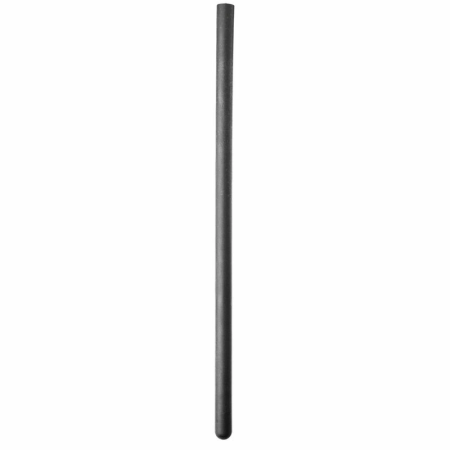 All Black Silicone Intimate Urethral Dilator 24cm x 10mm Black