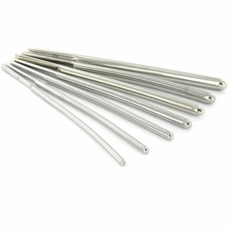 Metal Hard Stainless Steel Urethral Dilator 4mm Smooth Precision