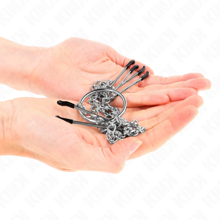 KINK Model 1 Triple Clamp Set with Chain - Adjustable Metal System