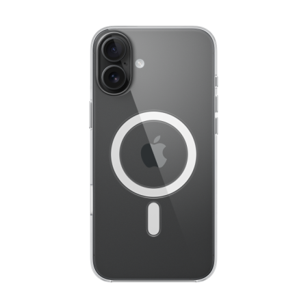 Apple iPhone 16 Plus skaidrus dėklas su MagSafe
