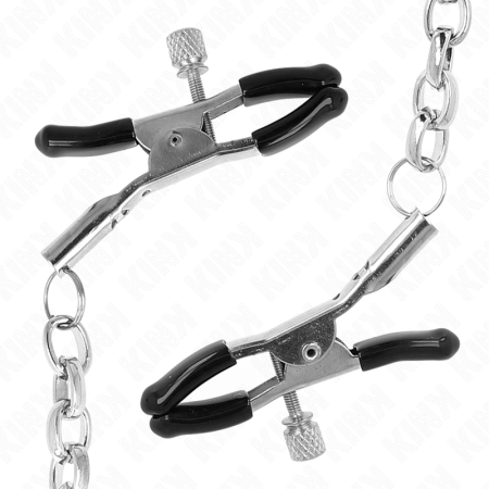 KINK Thick Chain Adjustable Nipple Clamps 30 cm - Durable Metal Design