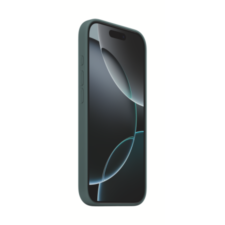 Apple iPhone 16 Pro Max silikoninis dėklas su MagSafe - ežero žalia