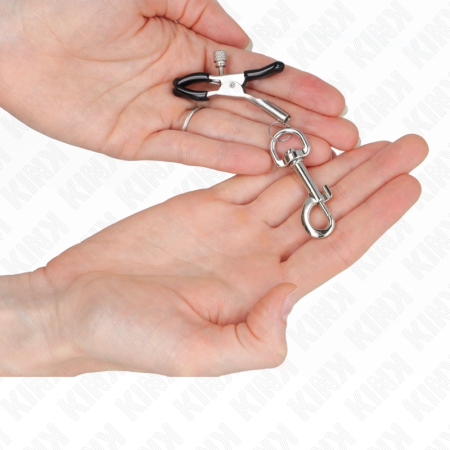 KINK Hook-Style Nipple Clamp 6 cm - Precision Metal Accessory