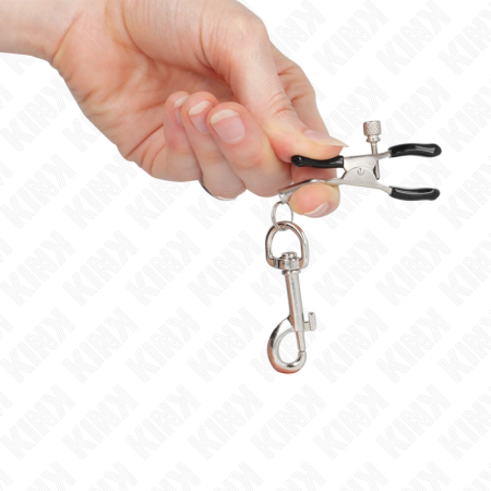 KINK Hook-Style Nipple Clamp 6 cm - Precision Metal Accessory