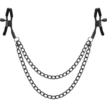 BEGME Red Edition Nipple Clips with Chain - Nickel-Free Stainless Steel