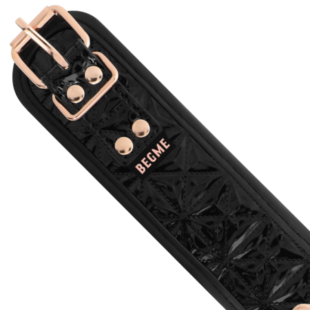 BEGME Black Edition Adjustable Collar with Neoprene & Nipple Clips