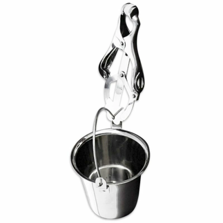 Metal Hard Stainless Steel Adjustable Clamp with Weight Tank 15.5cm