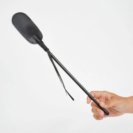 Secret Play Black Whip 27.5 cm Vegan Leather Riding Crop