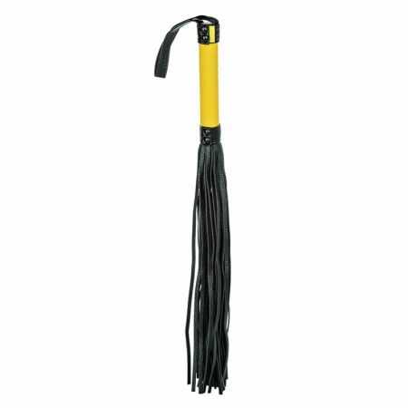 CalExotics Boundless Flogger Vegan Leather Hand Whip 69cm Black