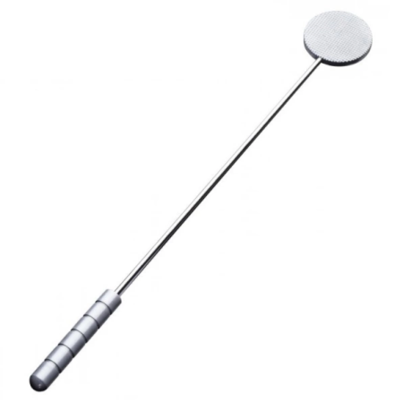 Metal Hard Aluminum Paddle with Ribbed Teeth - Ergonomic Long Handle