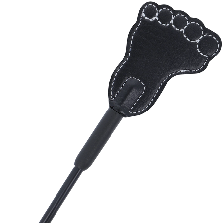 Darkness Dual-Function Crop & Whip Black - Versatile Control Tool