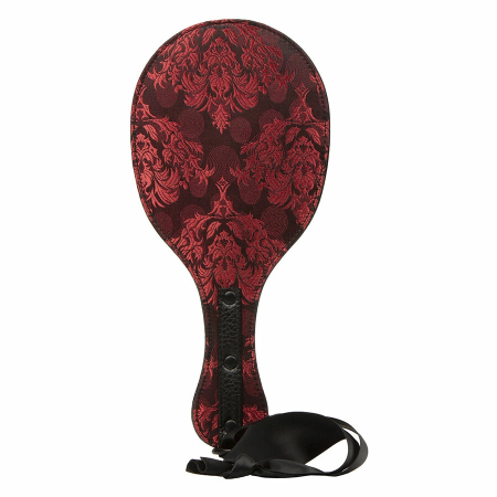 CalExotics Scandal Double Round Paddle - Dual-Layer, 12.75 cm, Black/Red