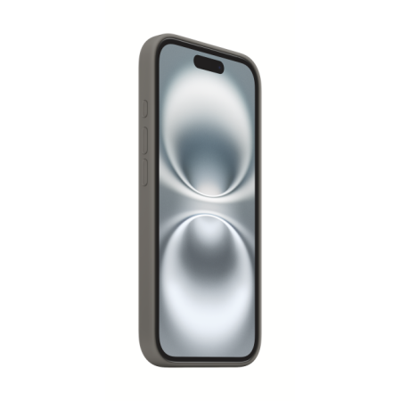 iPhone 16 Plus silikoninis dėklas su MagSafe, akmens pilkas