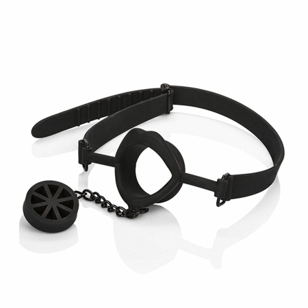 CalExotics Scandal Adjustable Silicone Gag with Black Plug 61cm