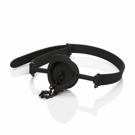 CalExotics Scandal Adjustable Silicone Gag with Black Plug 61cm