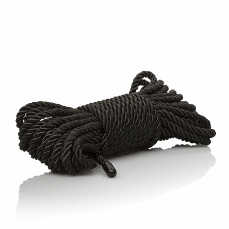 CalExotics Scandal Black Rope 10m - Versatile Bondage Accessory
