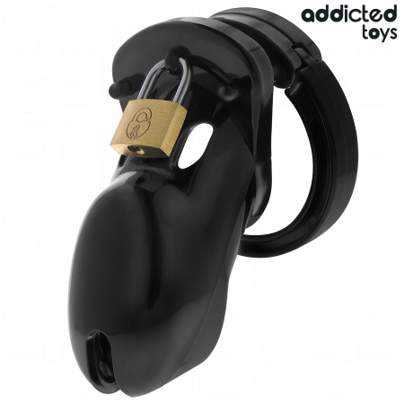 Addicted Toys Locked Model - Secure Adjustable Intimate Cage 10 cm Black