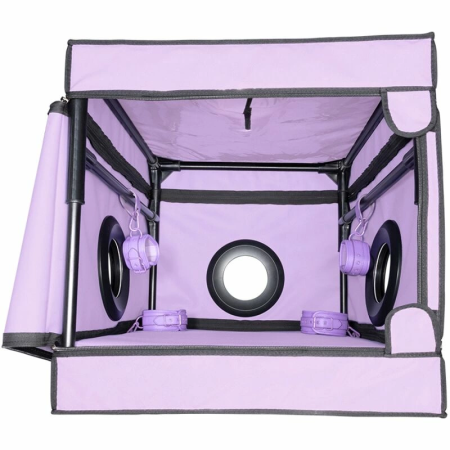 SECRET DOME Kink Club LA NICHE Cabin Purple 85x60x60 cm with Accessories