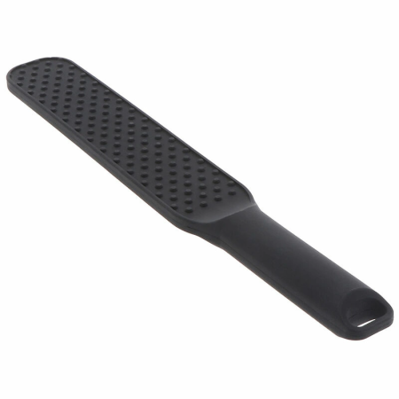HIDDEN DESIRE Extreme Spiked Paddle XL Black Silicone 35cm