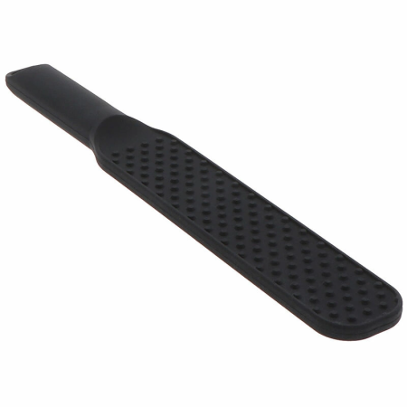 HIDDEN DESIRE Extreme Spiked Paddle XL Black Silicone 35cm