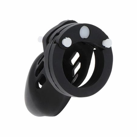Hidden Desire Extreme Silicone Chastity System S Black 6.5cm