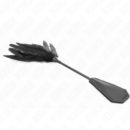 KINK Tickle Feather Teaser with Ruffle 48cm - Sensory Play Accessory