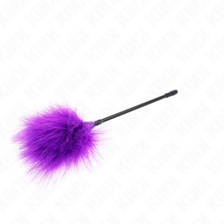 KINK Purple Feather Teaser 27 cm - Elegant Sensory Play Accessory