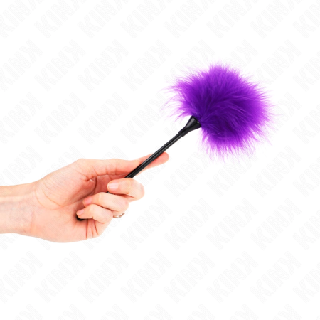KINK Purple Feather Teaser 27 cm - Elegant Sensory Play Accessory