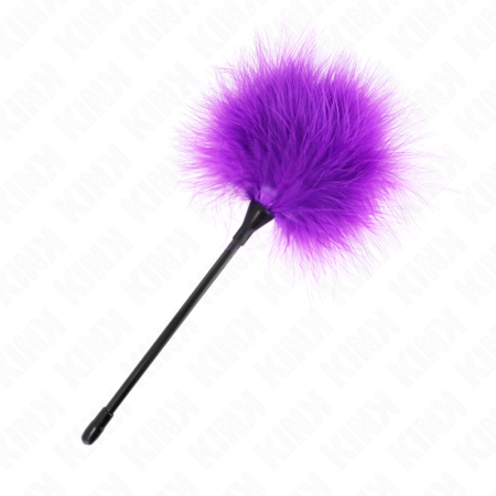 KINK Purple Feather Teaser 27 cm - Elegant Sensory Play Accessory