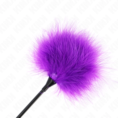 KINK Purple Feather Teaser 27 cm - Elegant Sensory Play Accessory