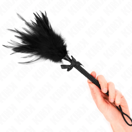 KINK Playful Chicken Feather Tickler 35cm - Sensory Teasing Tool