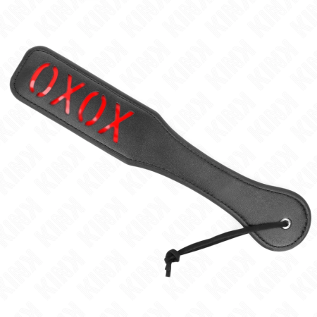 KINK XOXO Impact Paddle 32x6 cm - Durable Vegan Leather, Round Edges