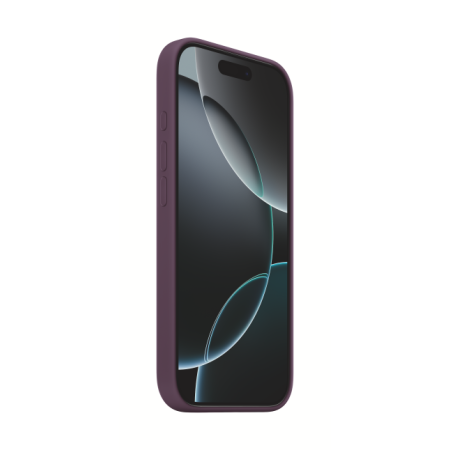 Apple iPhone 16 Pro Max silikoninis dėklas su MagSafe slyvų spalvos