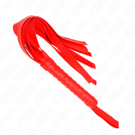 KINK Red Wide Tail Whip 48.5 cm - Durable Multi-Tail Impact Tool