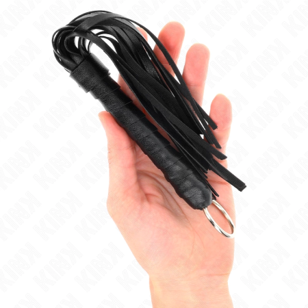 KINK Simple Mini Whip Black 28cm - Compact Impact Accessory