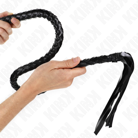 KINK Snake Whip 65 cm - Black Handle, Precision Impact Tool