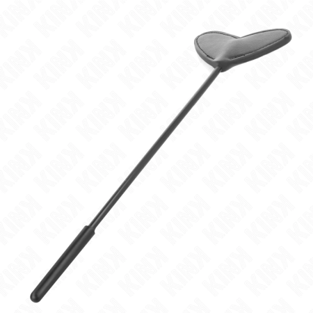 KINK Black Heart-Shaped Paddle 33x10 cm - Elegant Impact Tool