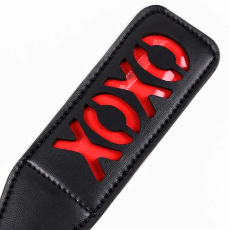 OHMAMA Fetish XOXO Paddle - Durable PVC, 32.6 cm, Body-Safe Design