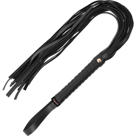 Coquette Chic Desire Fantasy Vegan Leather Flogger 28cm Black